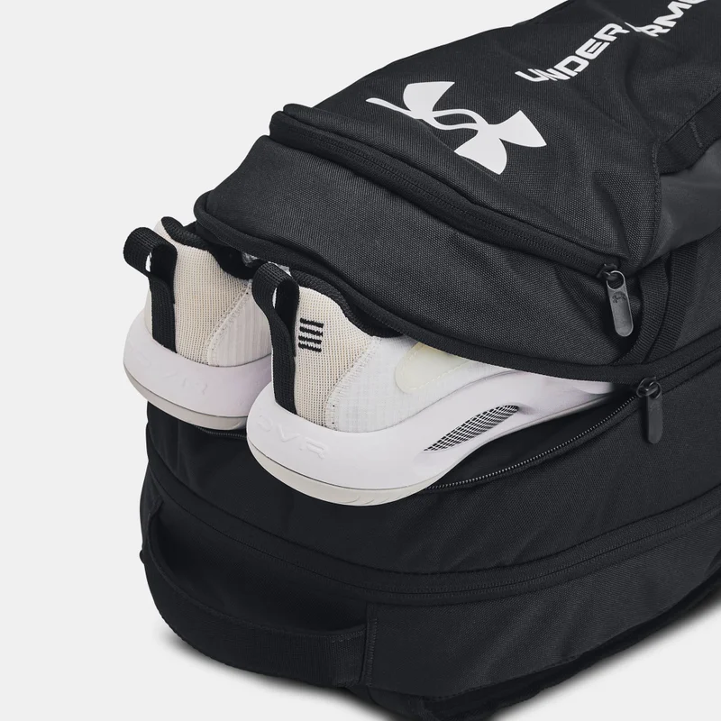 Under Armour Black Hustle 6.0 Backpack  | Best Price UAE